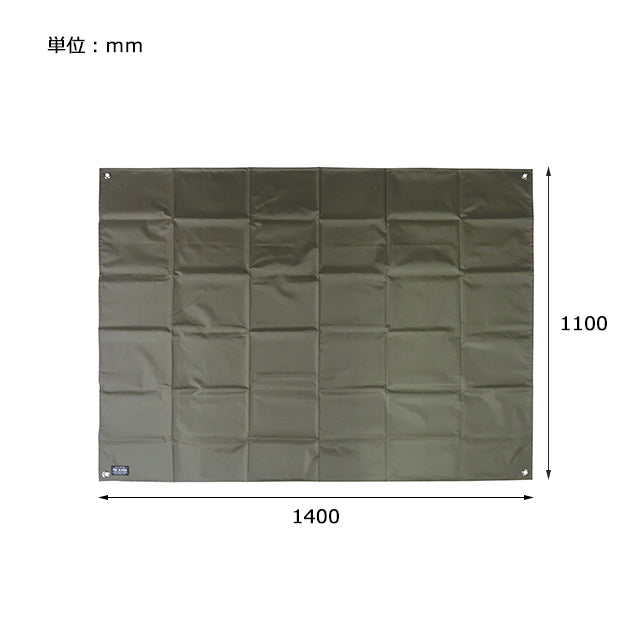 GROUND SHEET & SACOCHE BAG / グランドシート&サコッシュバッグ