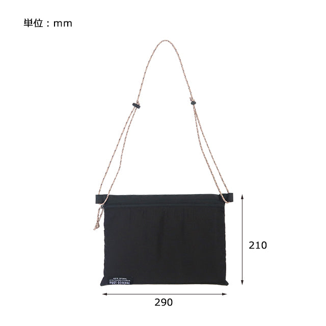 GROUND SHEET & SACOCHE BAG / グランドシート&サコッシュバッグ