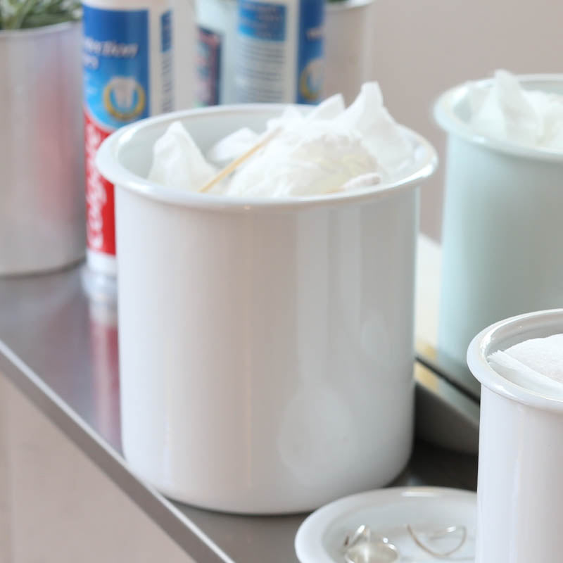 ENAMELED UTENSIL POT / エナメル ユーテンシル ポット