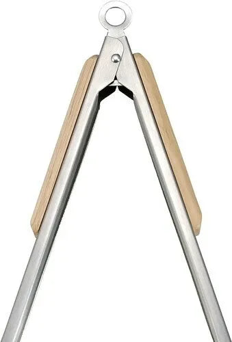 BBQウッドグリップ ターナートング 30cm / BBQ Wood Grip Turner Tongs 30cm
