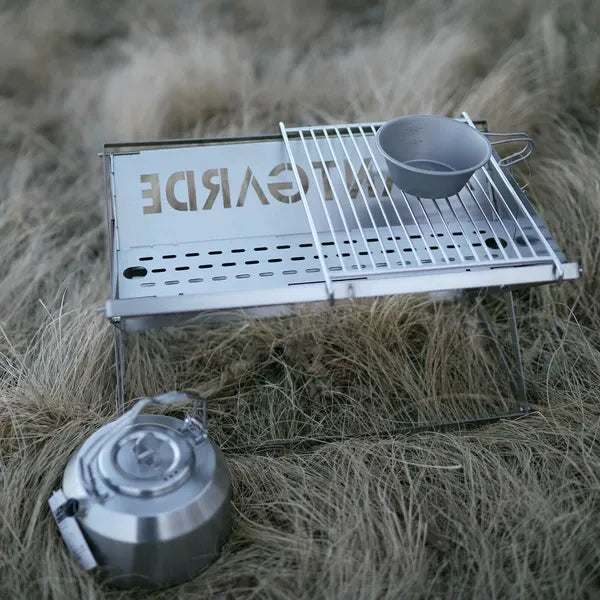 折りたたみ式焚き火グリル / Foldable Campfire Grill