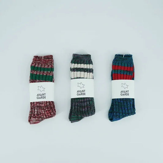 コットンラインソックス セット / Cotton Line Socks Set