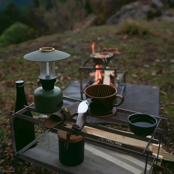 フラットバーメッシュ焚き火台 / Flat Bar Mesh Fire Pit