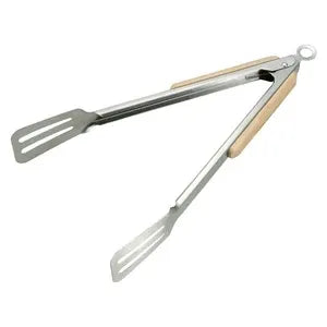 BBQウッドグリップ ターナートング 30cm / BBQ Wood Grip Turner Tongs 30cm