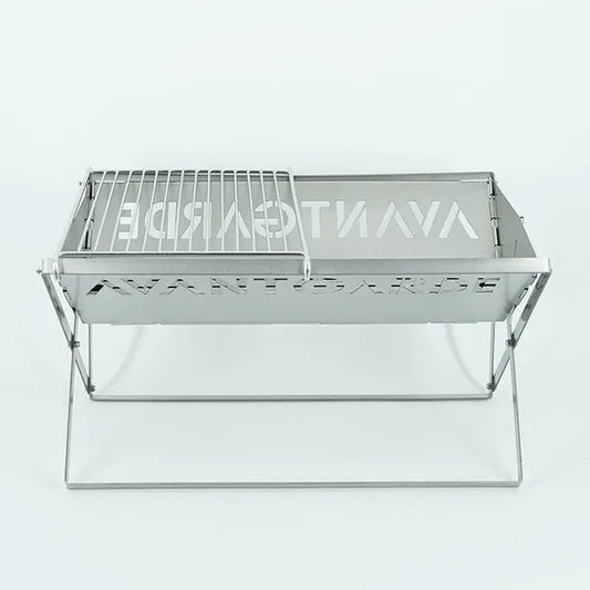 折りたたみ式焚き火グリル / Foldable Campfire Grill