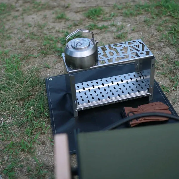 二層両面焚き火シート / Double-Sided Bonfire Sheet