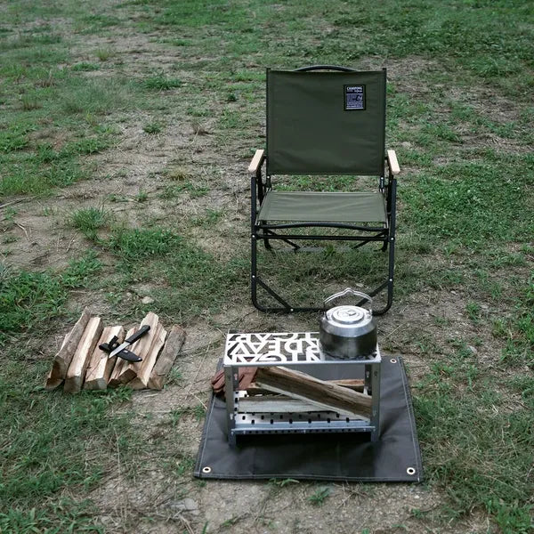 二層両面焚き火シート / Double-Sided Bonfire Sheet