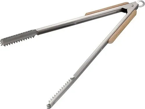 BBQ ウッドグリップ 炭バサミ35cm / BBQ Woodgrip Charcoal Tongs 35cm