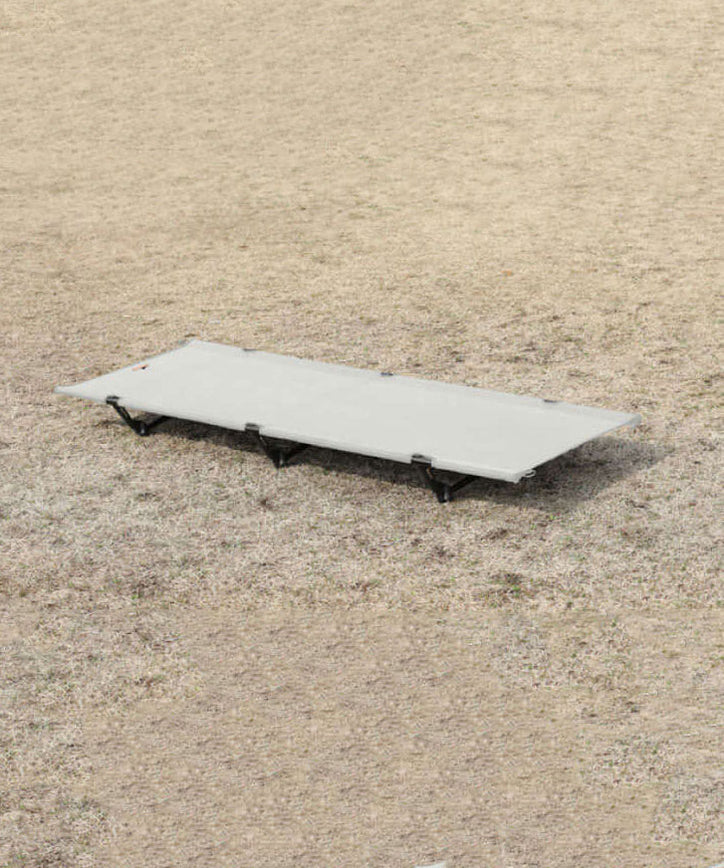 【 Alumi Compact Bed 】高さ調節可能なアルミ製コット