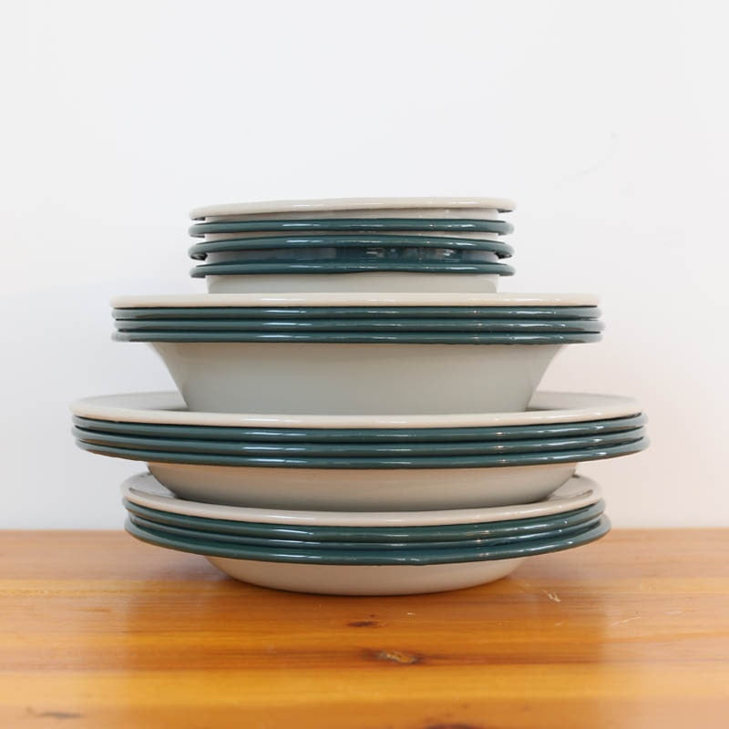 ENAMELED DEEP PLATE / エナメル ディープ プレート