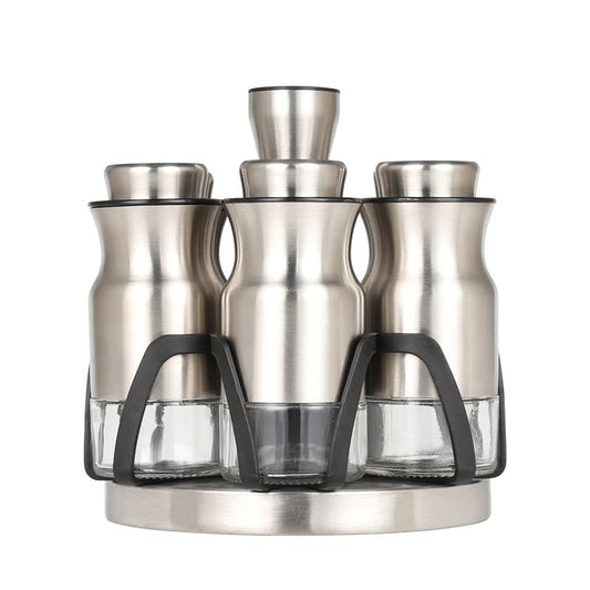 CURVED SPICE JAR SET OF 6 / カーブド スパイス ジャー 6pcs セット