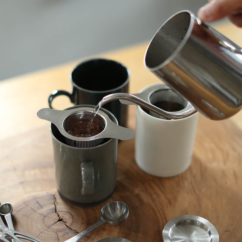 MUG INFUSER WITH DOUBLE-USE TRAY / マグ インフューザー ウィズ ダブル ユーズ トレイ