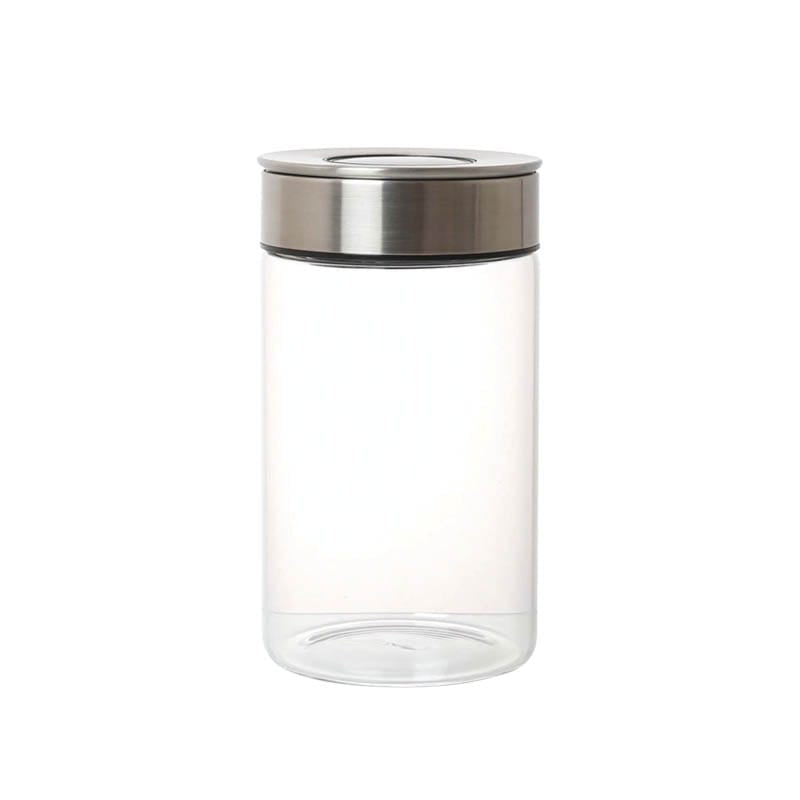 CYLINDER JAR WITH PRESS LID / シリンダー ジャー ウィズ プレス リッド