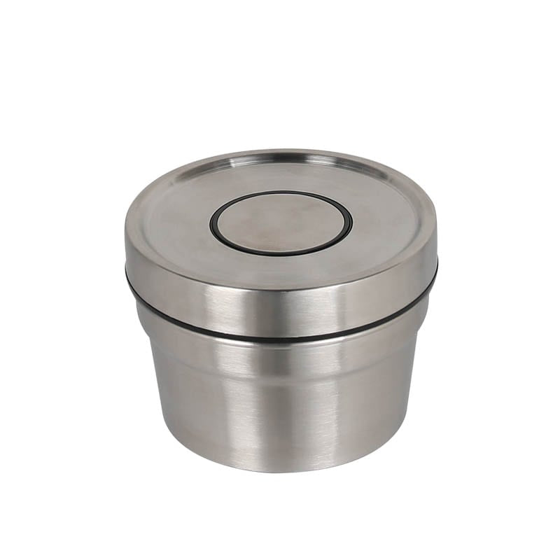 STAINLESS JAR WITH PRESS LID / ステンレス ジャー ウィズ プレス リッド