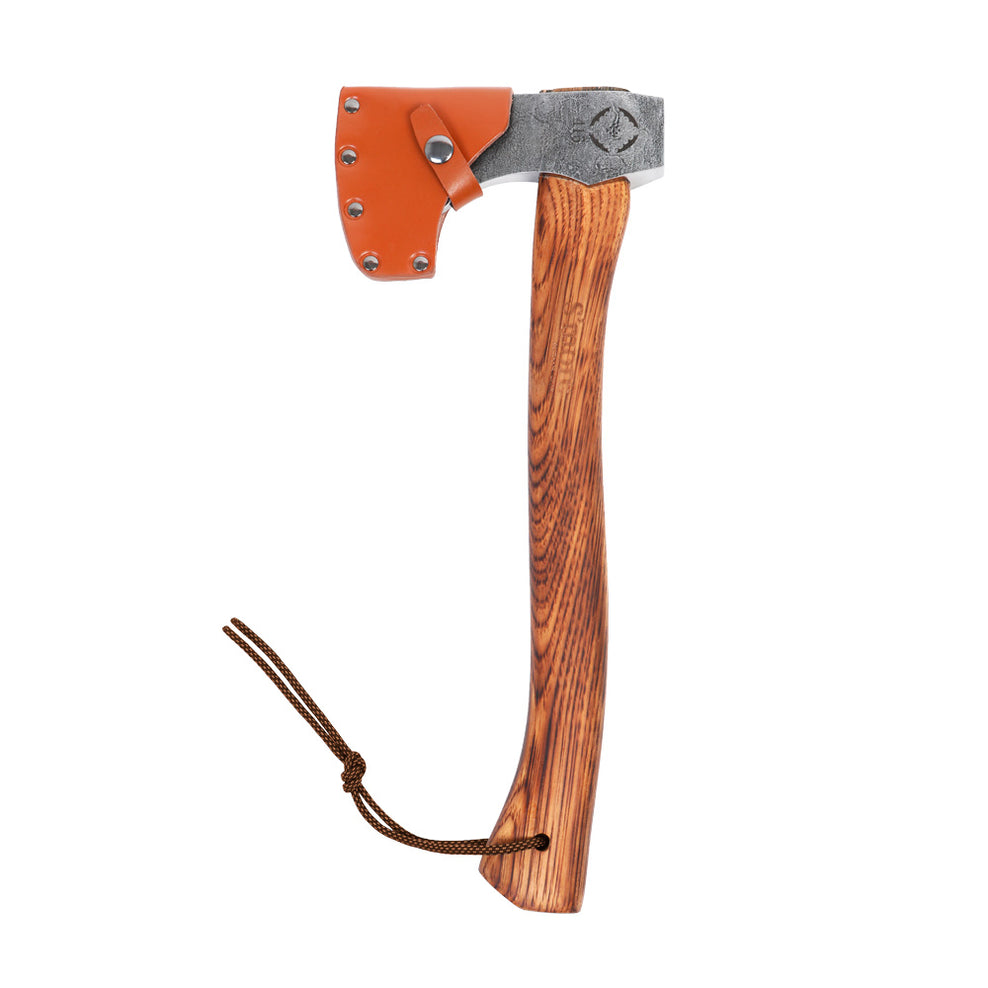 【 スモアのオノ(大、中、小)】牛革カバー付き斧 おの