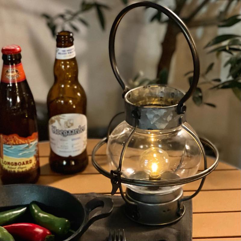 L.E.D LANTERN A.SILVER / LED ランタン