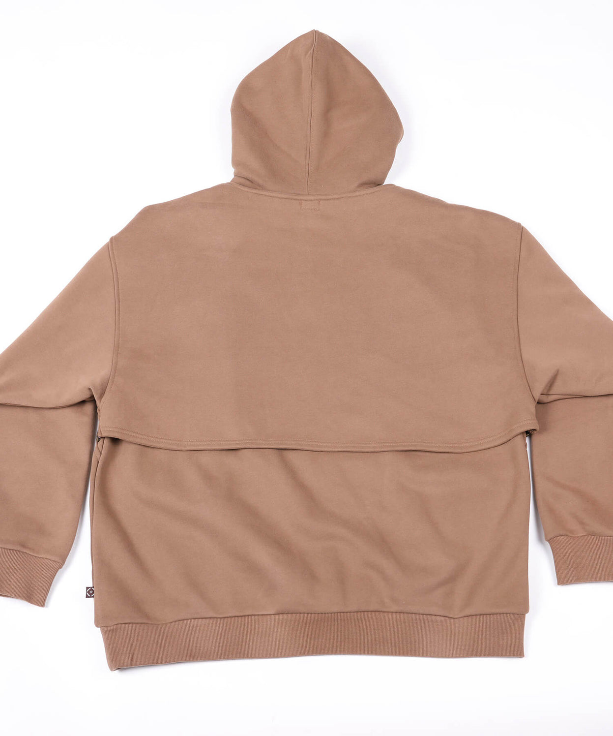 2WAY hooded sweatshirt