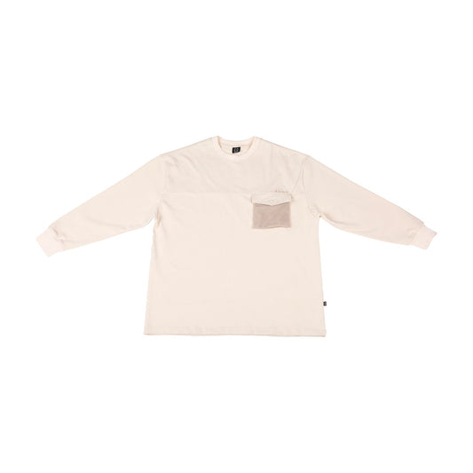 2WAY pocket l/s big t shirts 2WAY長袖Tシャツ