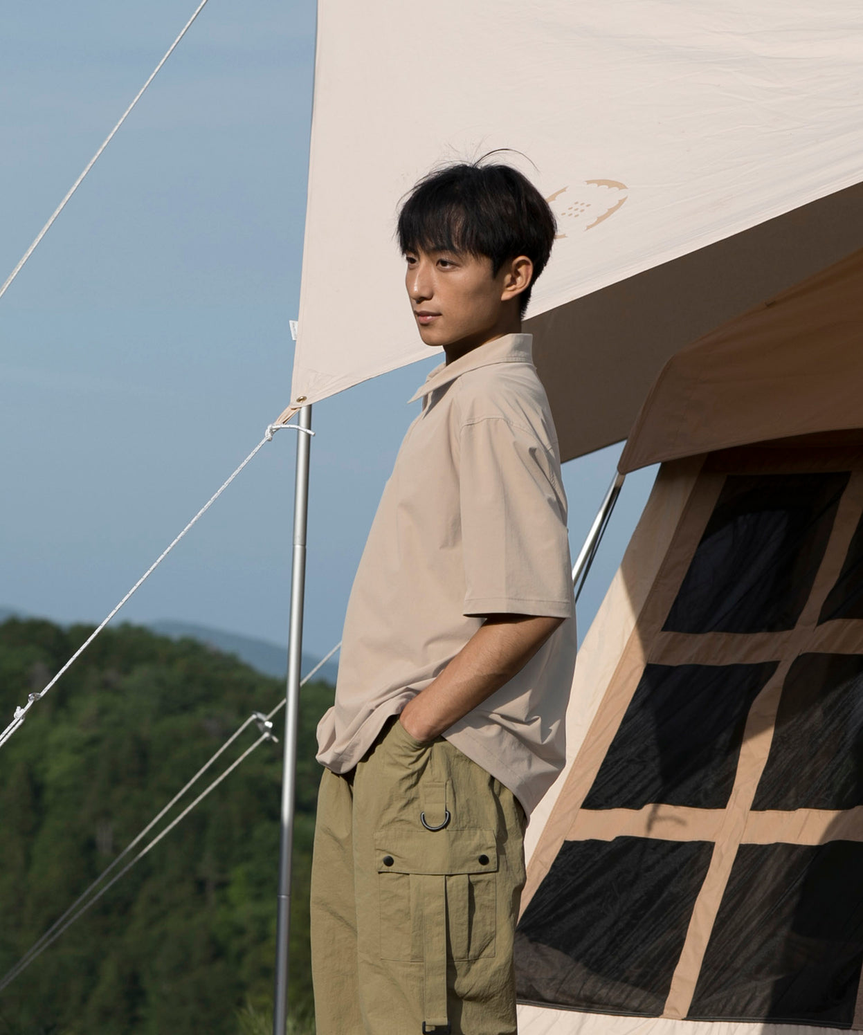 Anti-static polo shirt