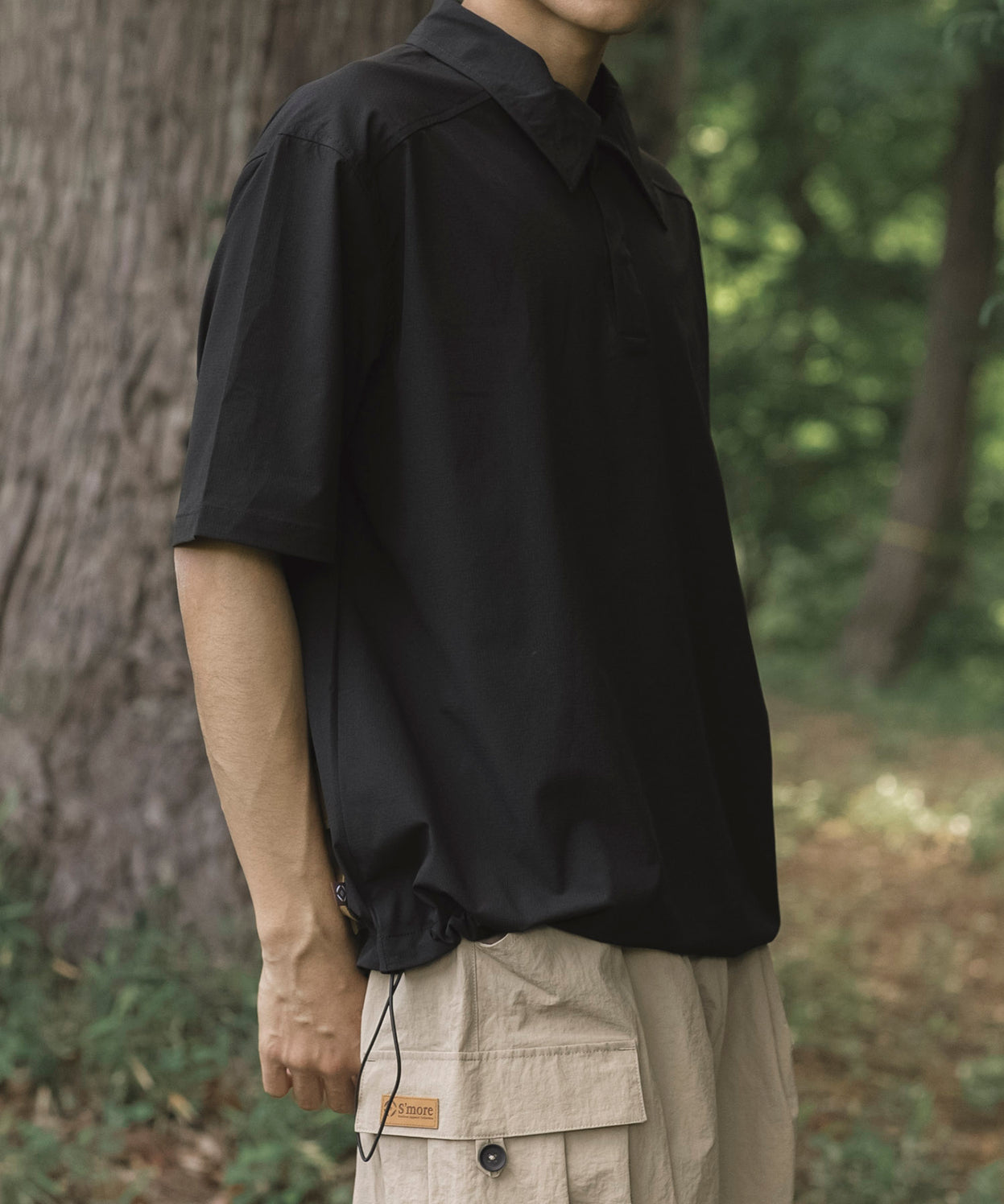 Anti-static polo shirt