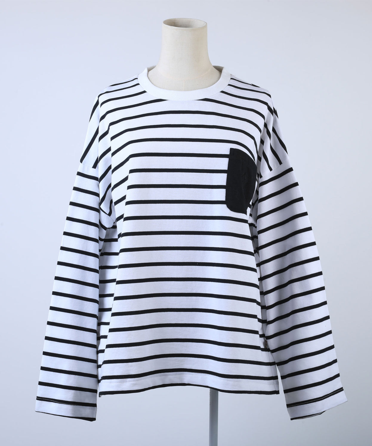 BORDER POCKET L/S T SHIRTS