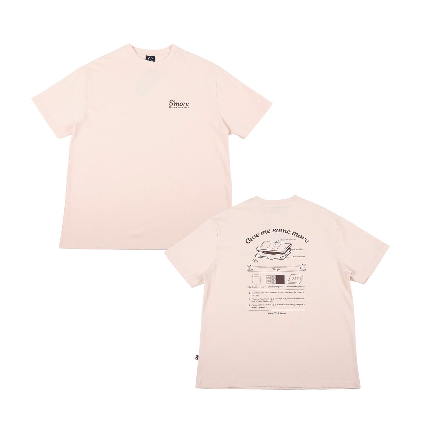 COTTON T SHIRTS - S'more recipe