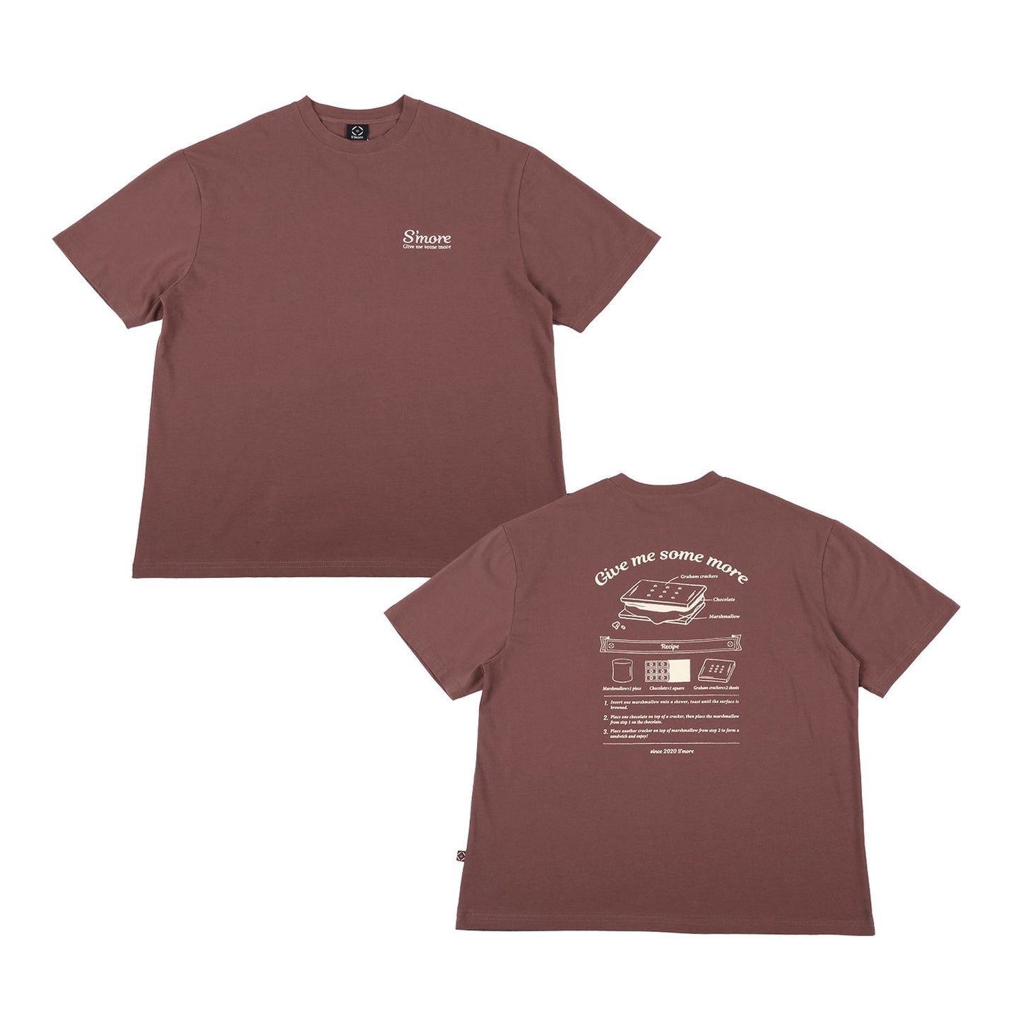 COTTON T SHIRTS - S'more recipe