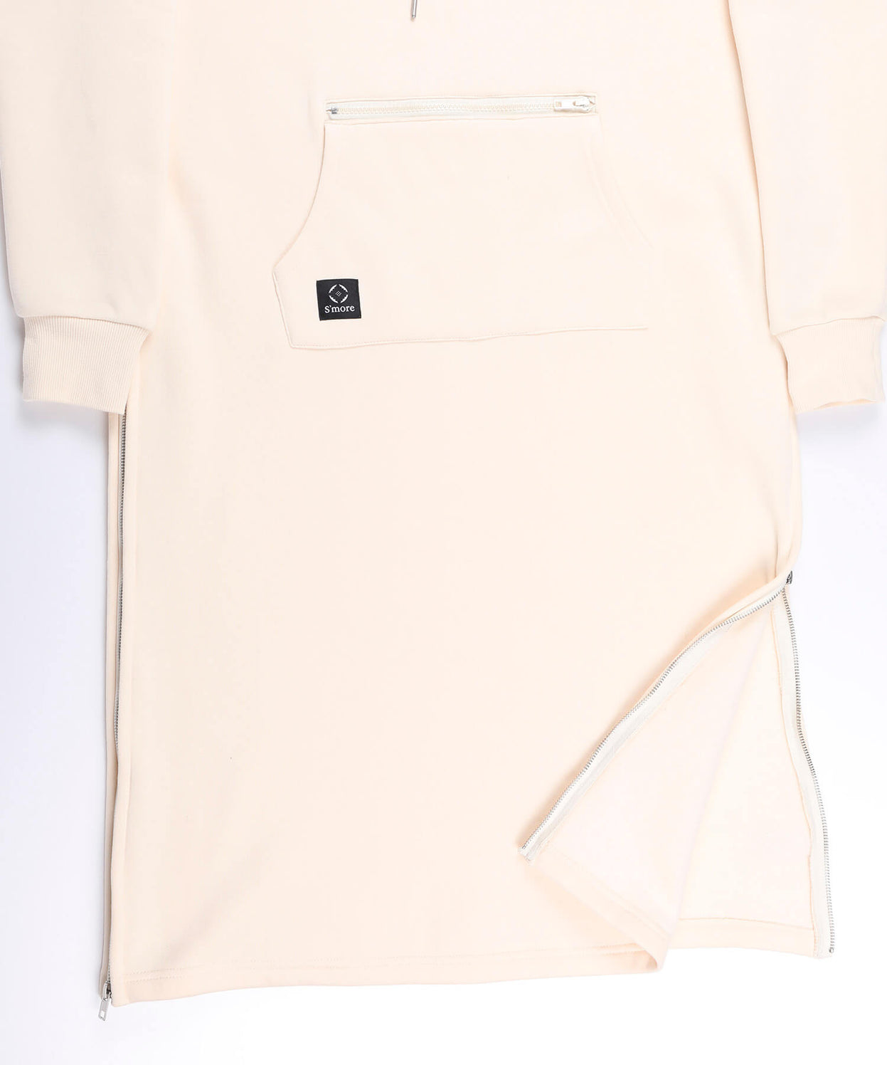 Double pocket sweatshirt dress 裏起毛スウェットワンピース