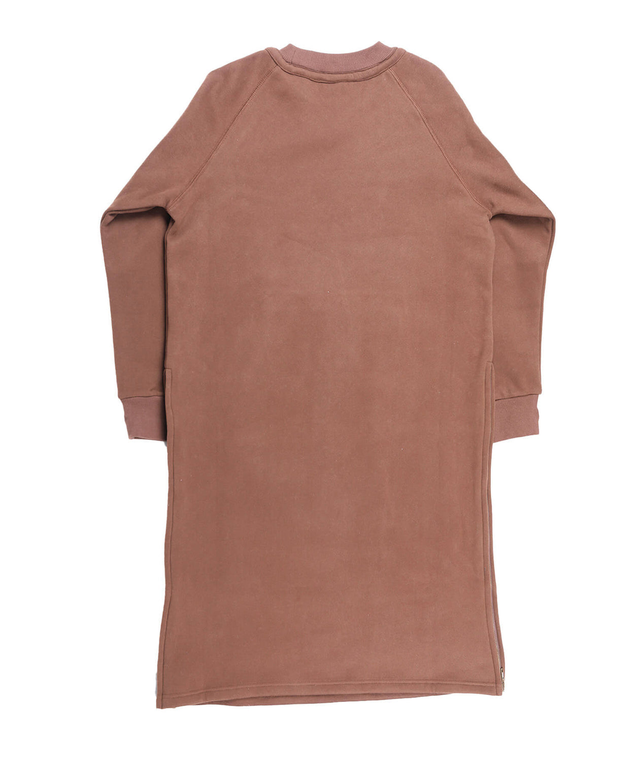 Double pocket sweatshirt dress 裏起毛スウェットワンピース