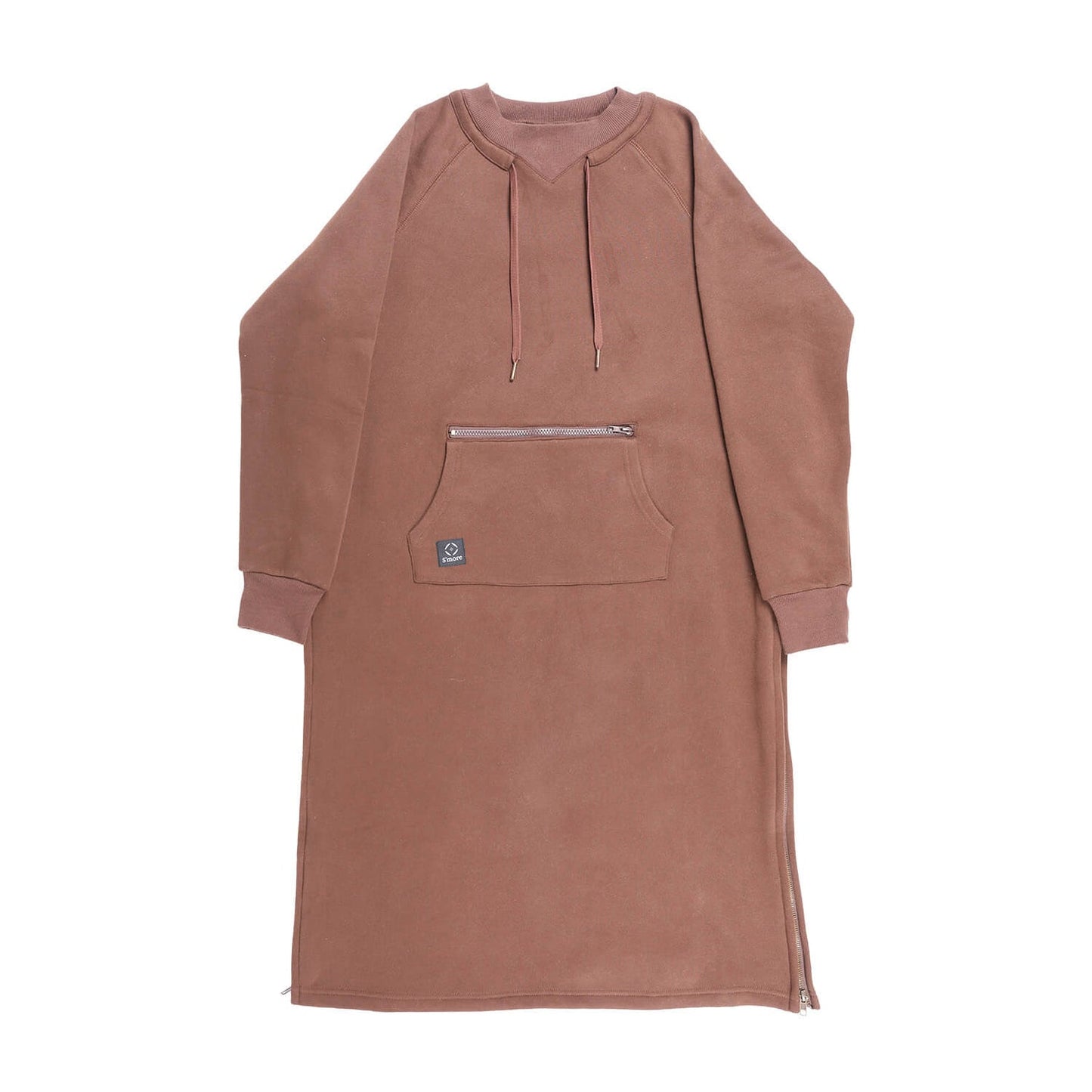 Double pocket sweatshirt dress 裏起毛スウェットワンピース