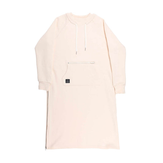 Double pocket sweatshirt dress 裏起毛スウェットワンピース