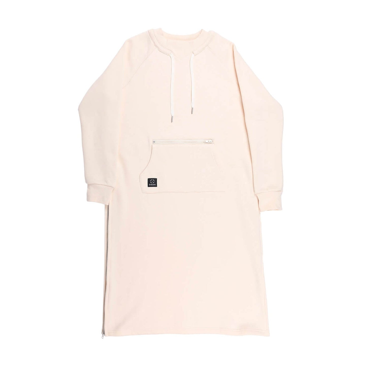 Double pocket sweatshirt dress 裏起毛スウェットワンピース