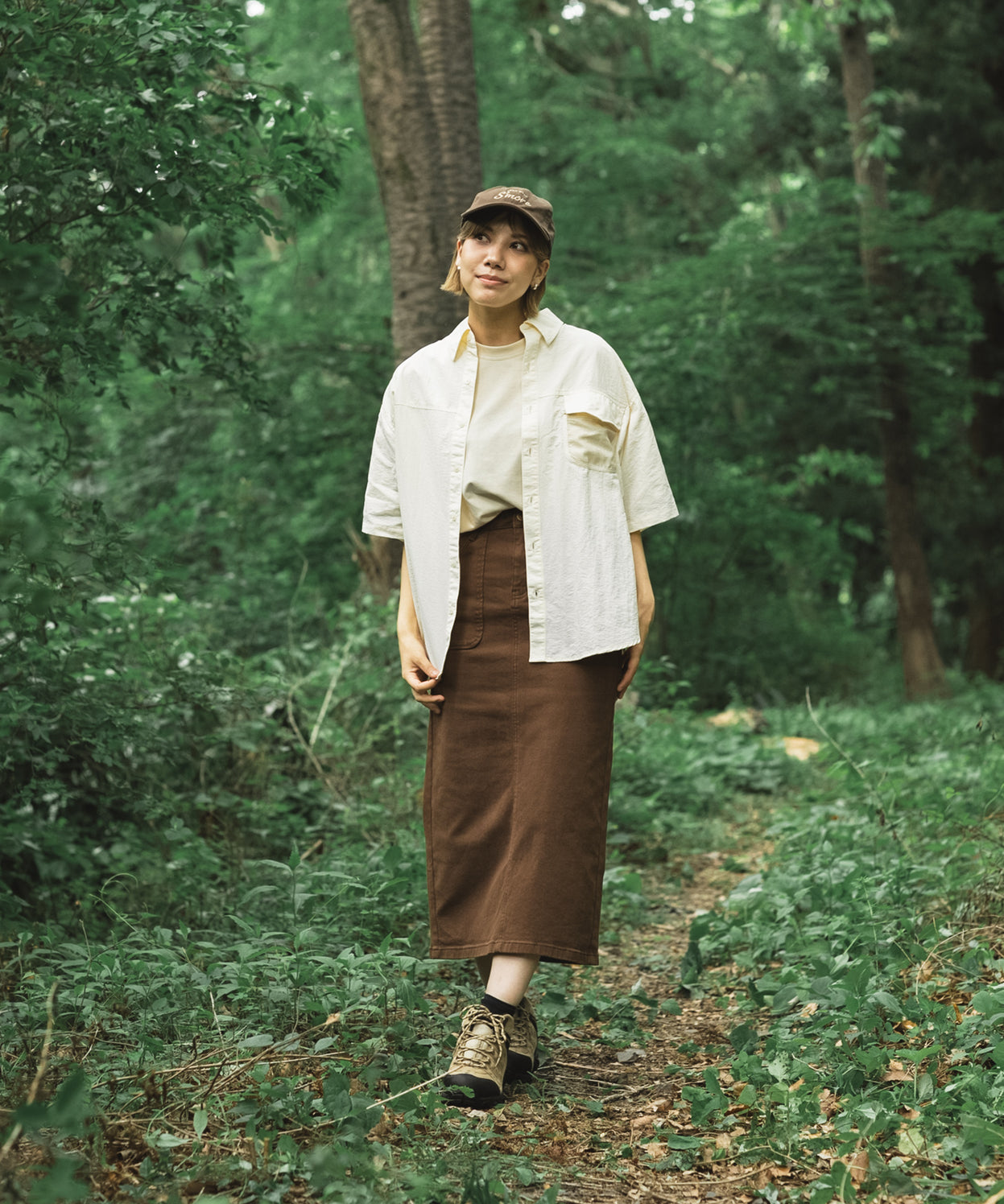 Mesh pocket s/s shirt