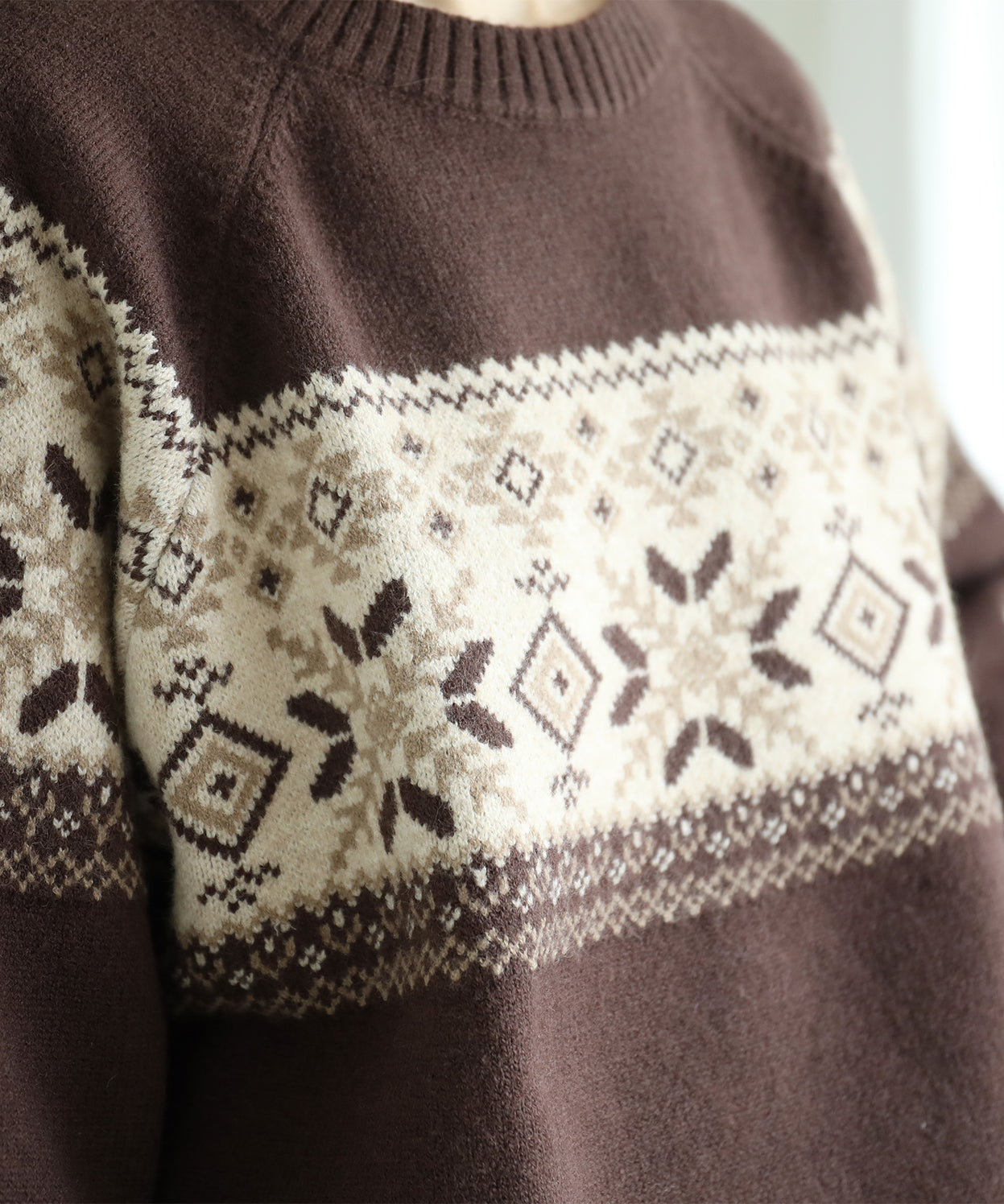 S'more nordic sweater