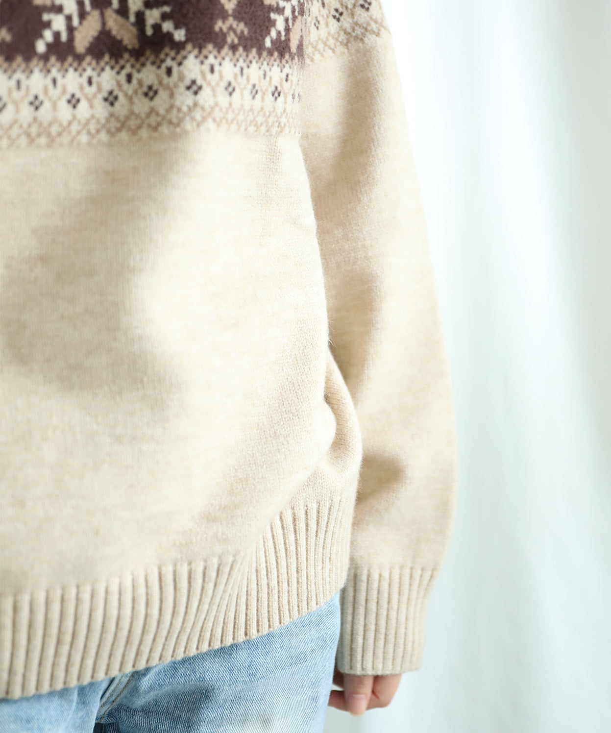 S'more nordic sweater