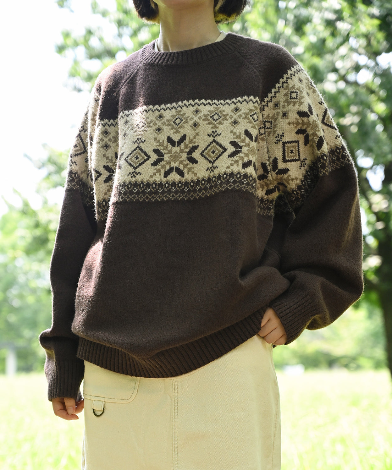 S'more nordic sweater