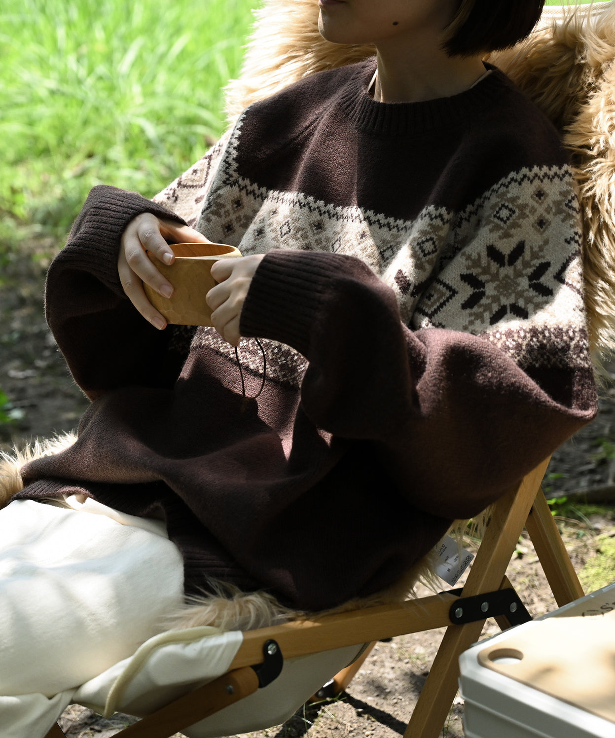 S'more nordic sweater