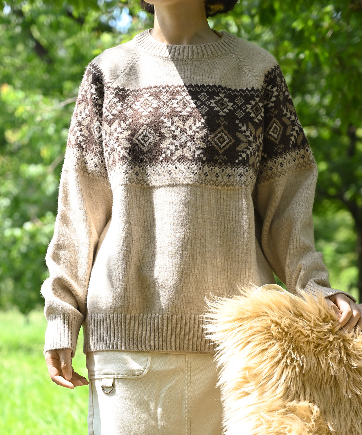 S'more nordic sweater