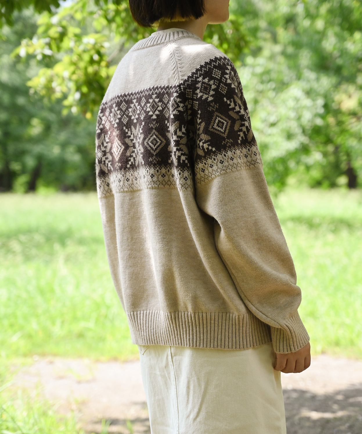 S'more nordic sweater