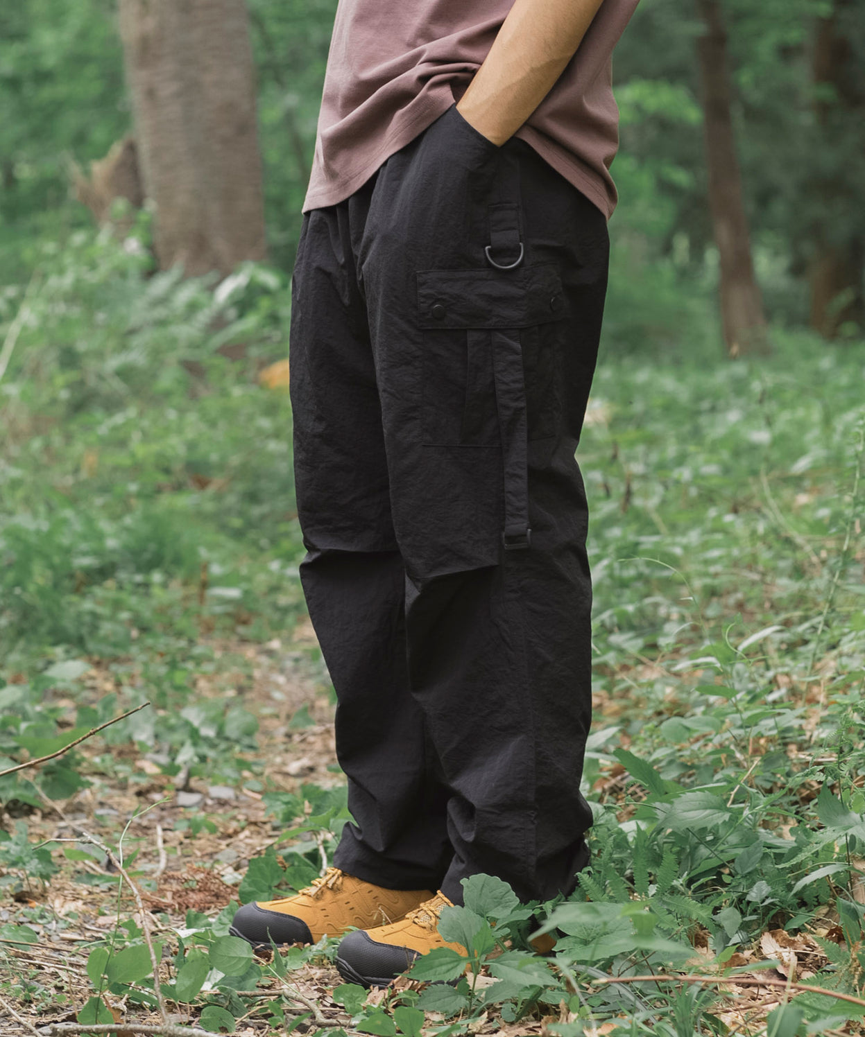 Pocket adjustable pants