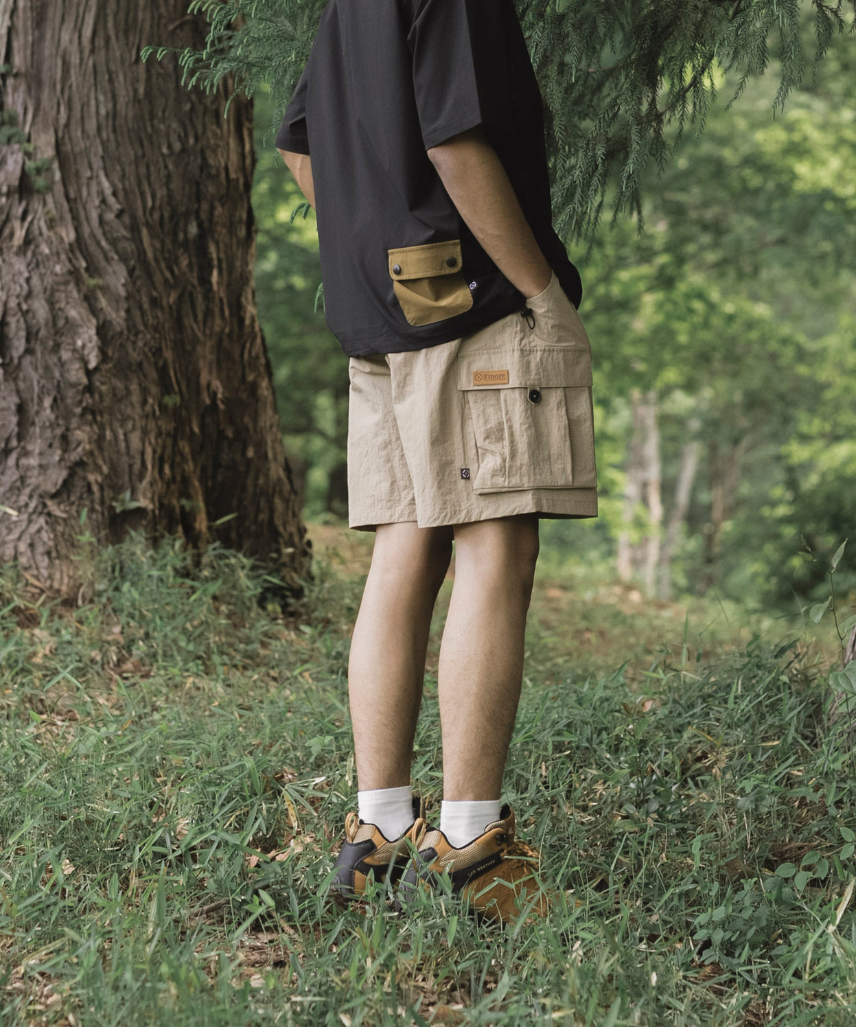 Pocket short pants