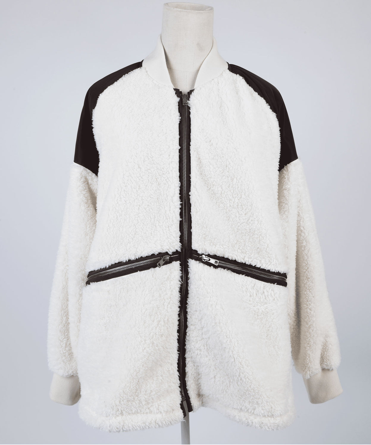 ZIPPER FLEECE JACKET