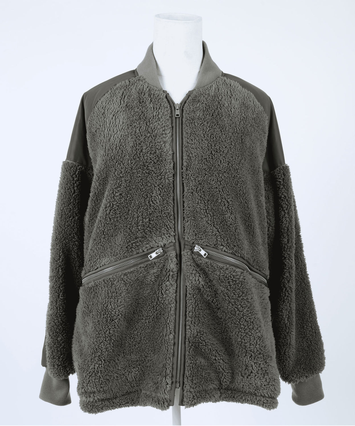 ZIPPER FLEECE JACKET