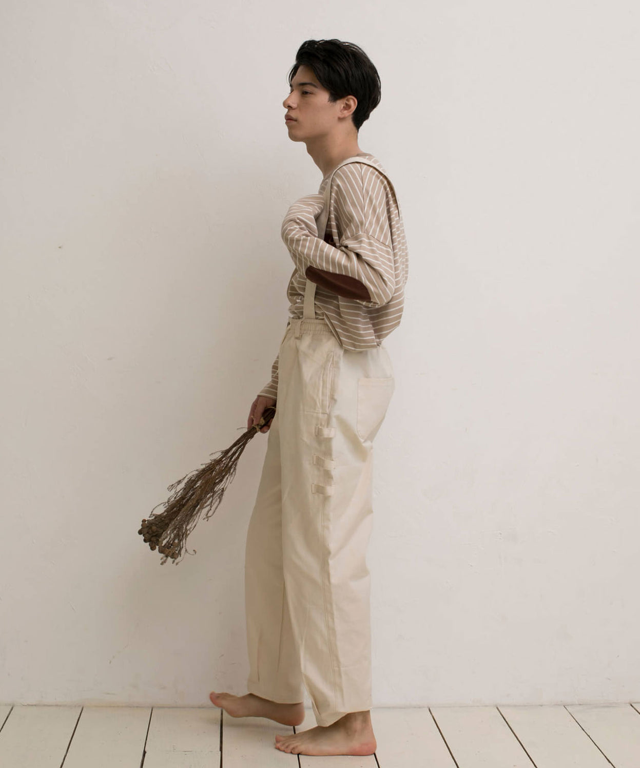 BORDER POCKET L/S T SHIRTS