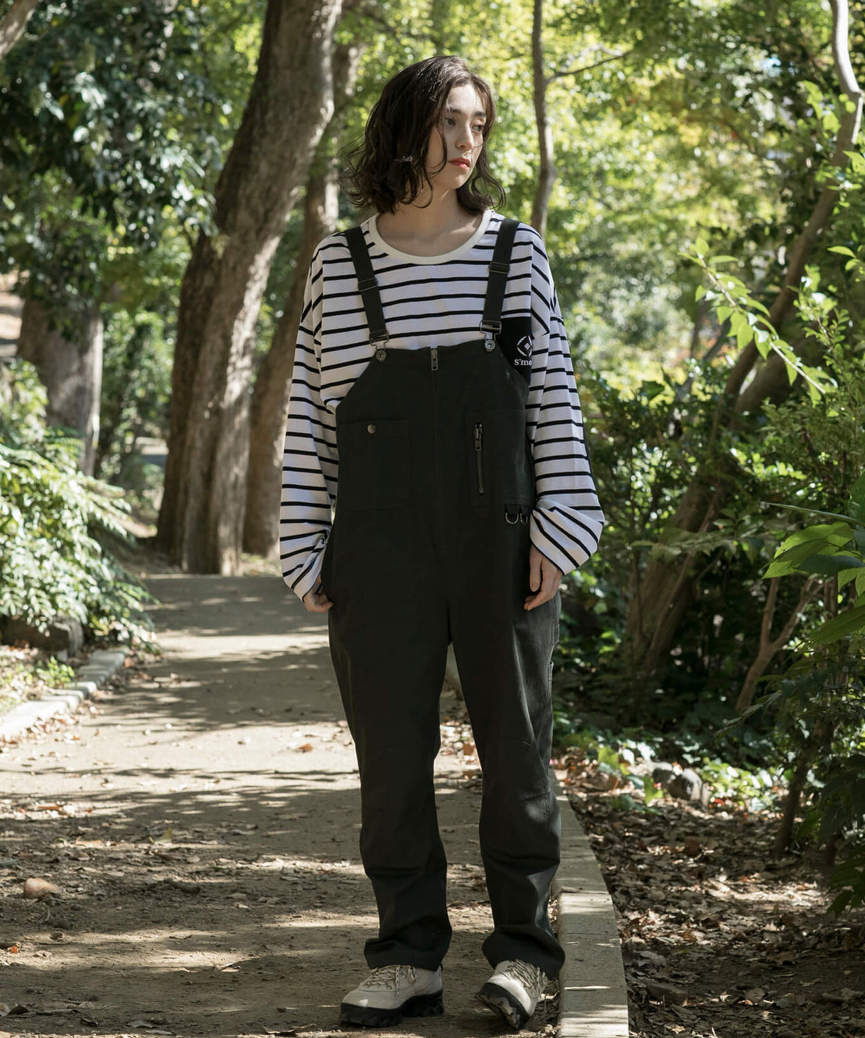 BORDER POCKET L/S T SHIRTS