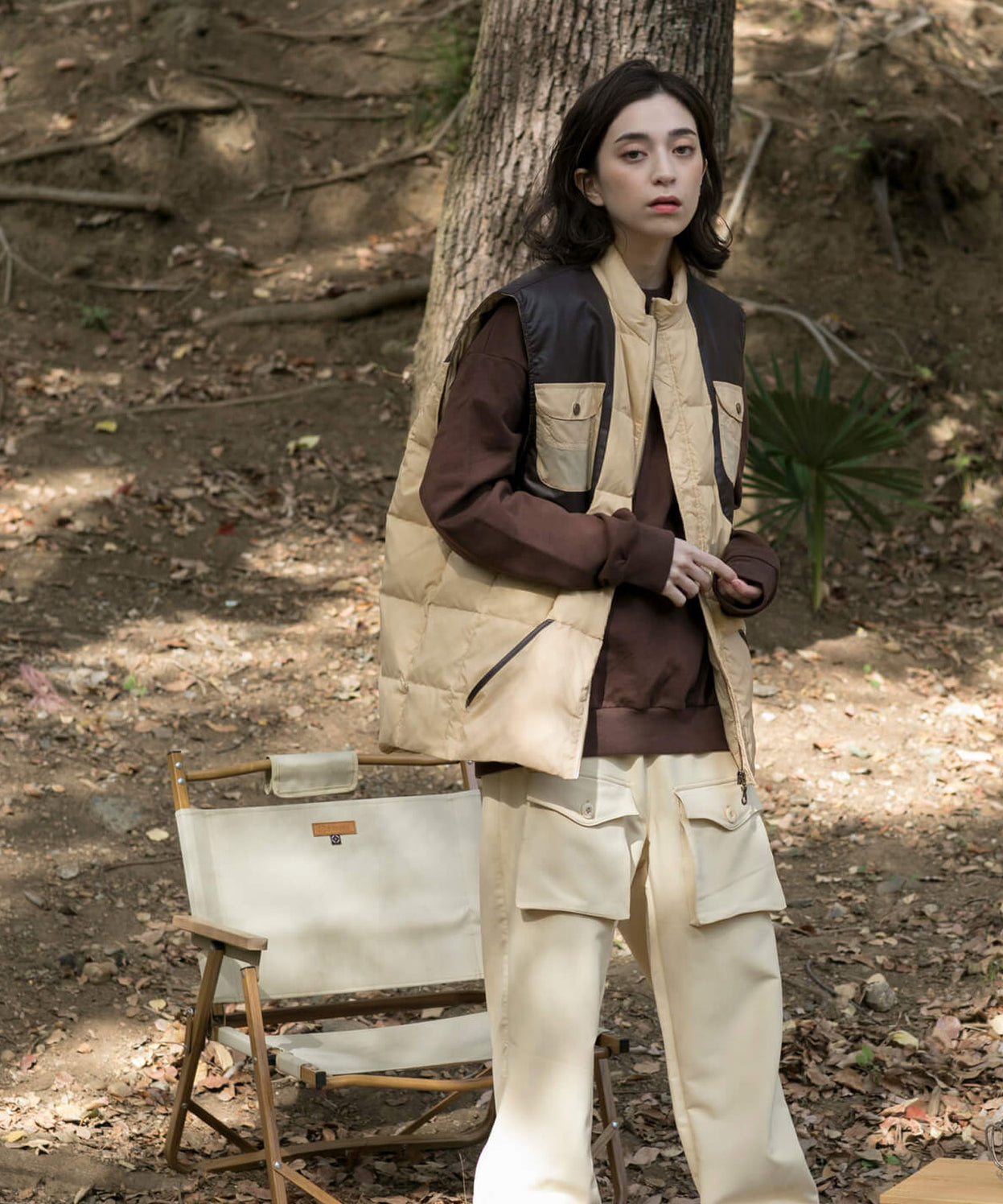 COTTON CREW NECK BIG SWEAT - S'more recipe