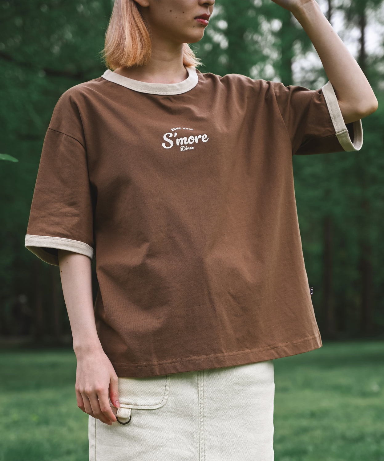 S'more diner ringer T-shirt
