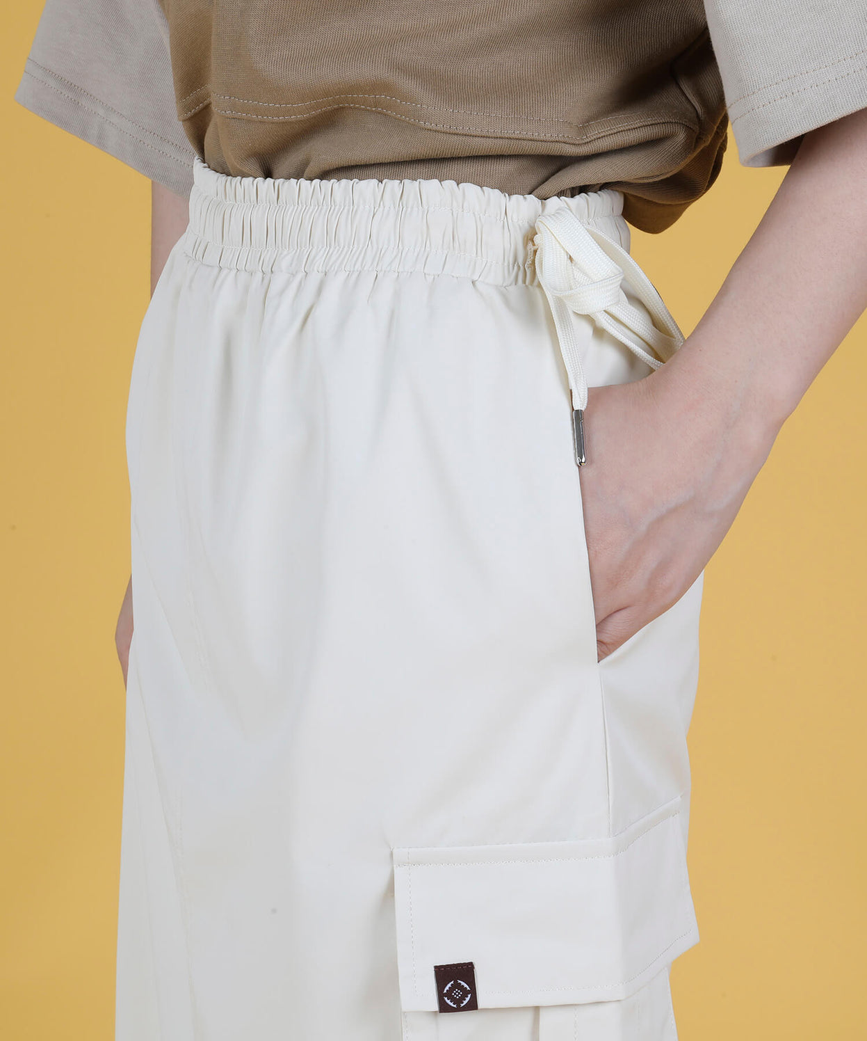 Mesh layered double sided skirt