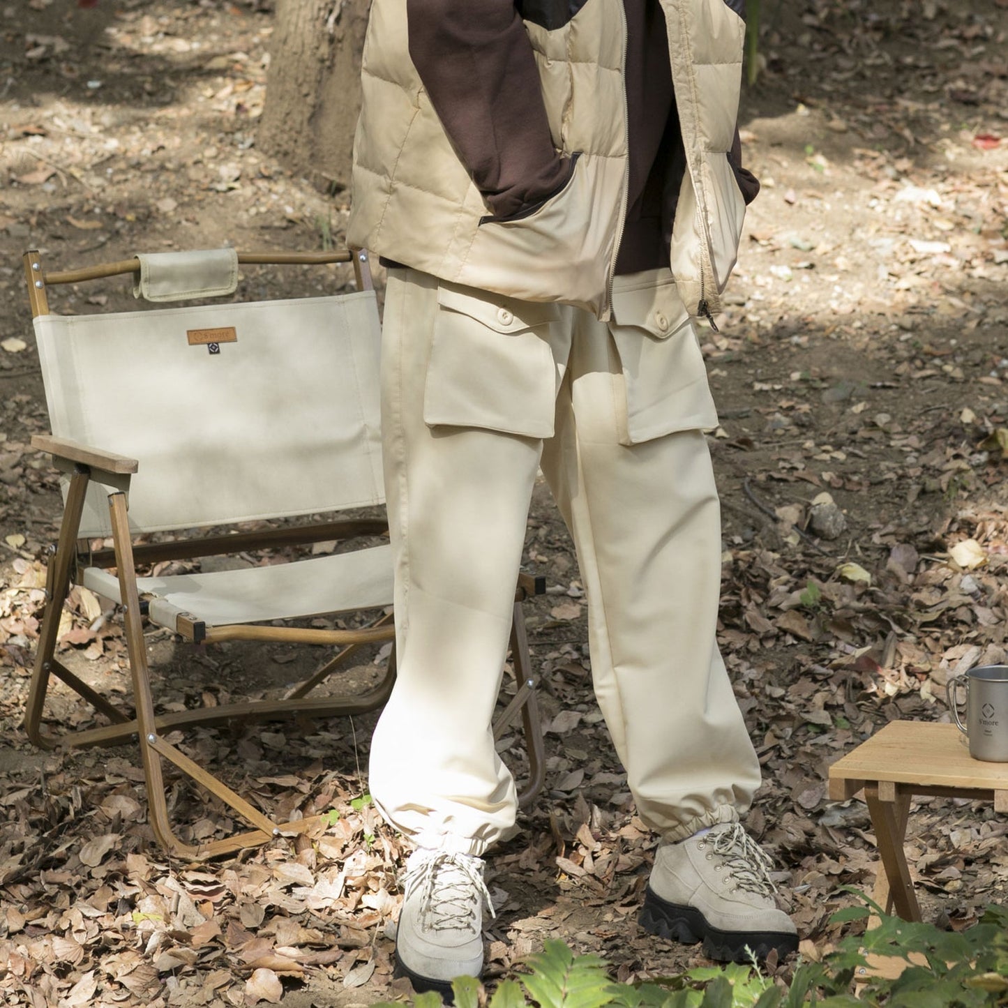 WATER REPELLING STRETCH PARACHUTE PANTS