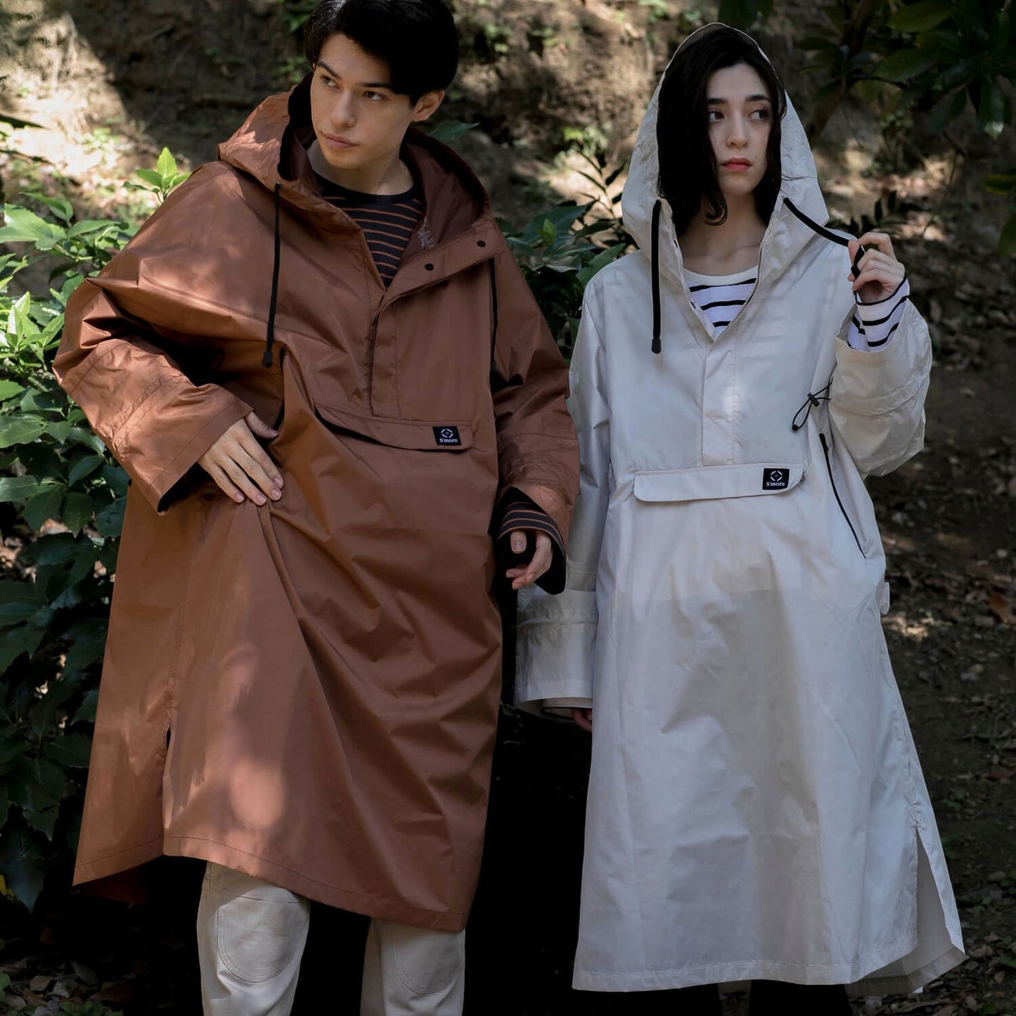 PULLOVER LONG RAIN COAT